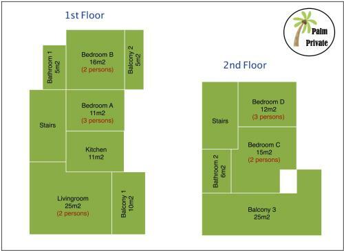 Apartment For 8persons