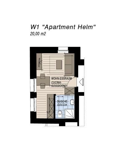 Apartamento Refugium Dolomiten