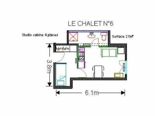 Rental Apartment Le Chalet 7