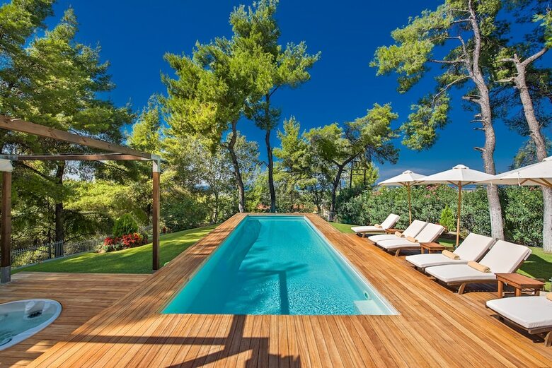 The White Villa At Sani