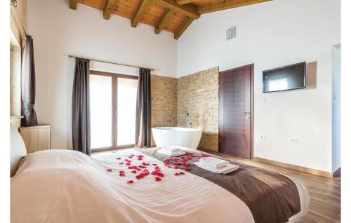 Holiday Home Bibici With Fireplace 04