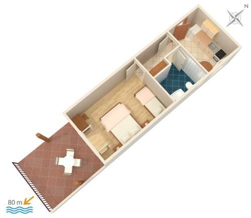 Apartment Milna 555e