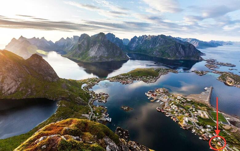 Reine Retro Villa - Cozy With A Fantastic View