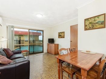 Apartamento Beachfront Studio And Private Pool