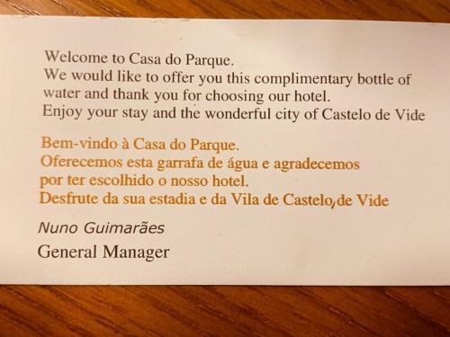 Hostal Casa Do Parque