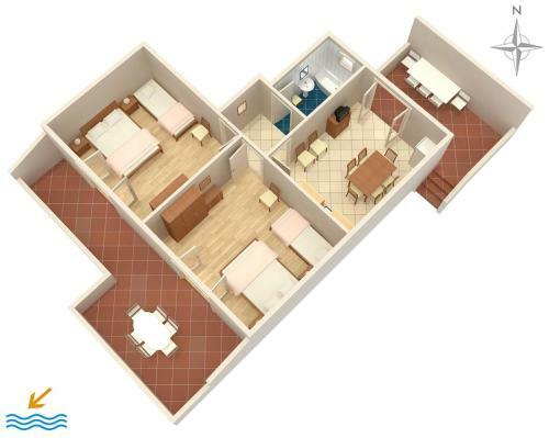 Apartment Stara Novalja 4151b