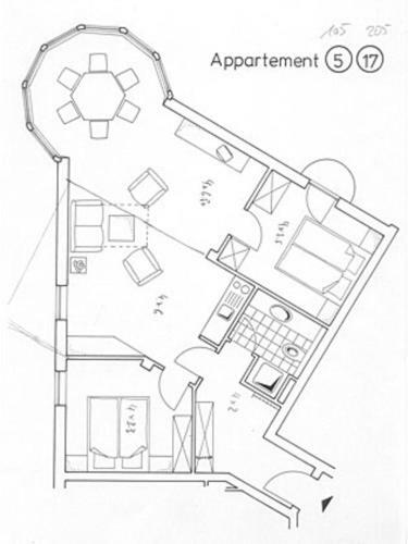 Apartamento Strandburg Juist - Turmwohnung 105 (Ref. 50957)