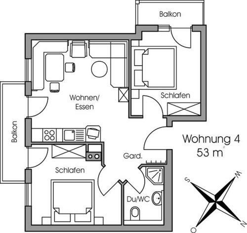 Apartamento Ferienwohnungen Beim Hausbacher