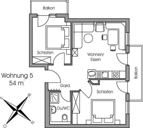 Apartamento Ferienwohnungen Beim Hausbacher
