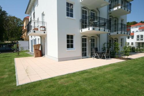Apartamento Haus Meeresblick - Ferienwohnung D�nenblick Mit Terrasse