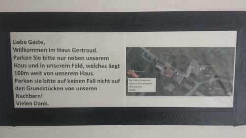 Bed & Breakfast Haus Gertraud