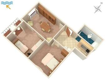 Apartment Povlja 2954a