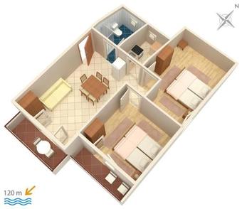 Apartment Biograd Na Moru 863b