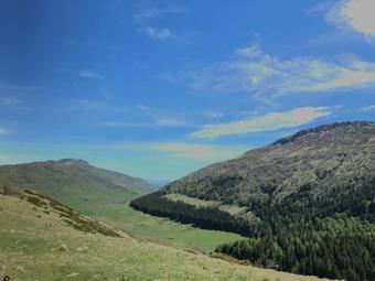 Farmhouse With Mountain View