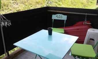 Apartamento Studio In Allevard, With Wonderful Mountain View, Furnished Balcony And Wifi