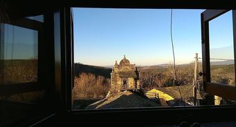 House With 2 Bedrooms In Santa Cruz De Los Cu�rragos, With Wonderful Mountain View And Furnished Balcony - 12 Km From The Beach