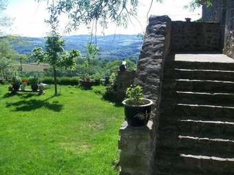 House With 2 Bedrooms In Champis, With Wonderful Mountain View, Enclosed Garden And Wifi