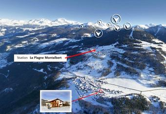 Chalet With 5 Bedrooms In Aime La Plagne, With Wonderful Mountain View, Furnished Garden And Wifi - 1 Km From The Slopes