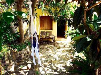 Hostal Bungalow With One Bedroom In Carreteria, With Wonderful Sea View And Furnished Garden - 9 Km From The Beach