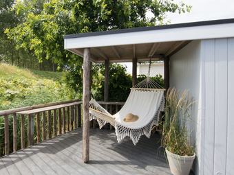 Fascinaing Chalet With Sauna, Veranda, Lounge Set, Storage