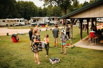 Pere Marquette River Koa Campground