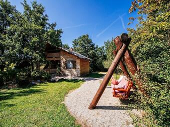 Cabana Serene Holiday Home In Sveti Rok With Terrace