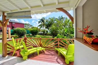 Apartamento Studio In Petit-bourg, With Wonderful Mountain View, Enclosed Garden And Wifi