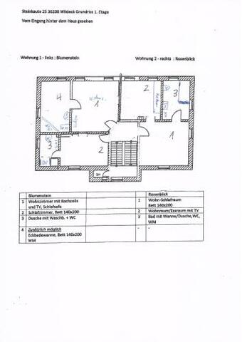 Apartamento 2-raum Mit Kochzeile Und Bad In Sch�nem Landhaus