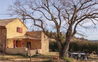 Beautiful Home In St Paulet de Caisson W/ Wifi, Outdoor Swimming Pool And 1 Bedrooms