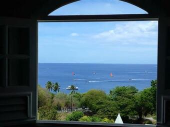 House With 2 Bedrooms In Le Carbet With Wonderful Sea View Furnished Garden And Wifi 500 M From The Beach