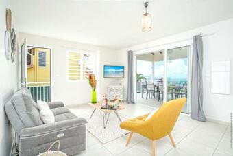 House With 3 Bedrooms In La Trinite With Wonderful Sea View Private Pool Enclosed Garden 2 Km From The Beach