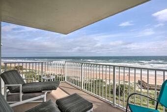 Apartamento Oceanfront Retreat With Pool Steps From Ormond Beach!