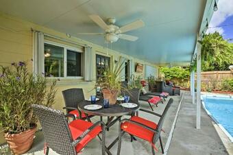 St Petersburg Home With Tropical Yard And Pool!