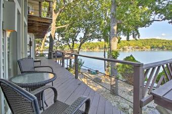 Waterfront Sunrise Beach Home With Hot Tub And Dock