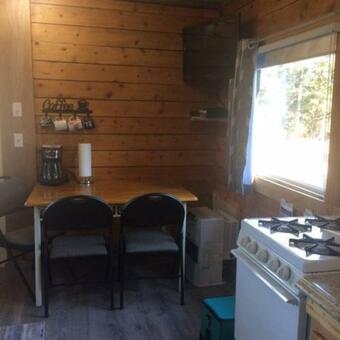 One Bedroom Log Cabin On A Pond At Martin's Cabins