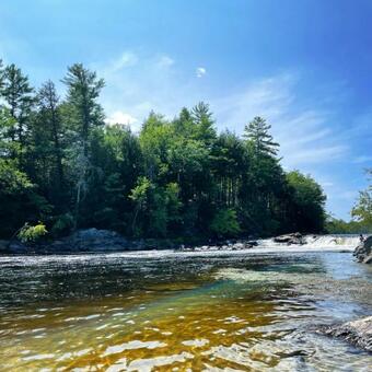 Tentrr Signature Site - Horseshoe River Hidden Beach