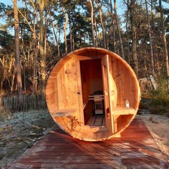 Vakantiehuis Met Hottub En Barrelsauna