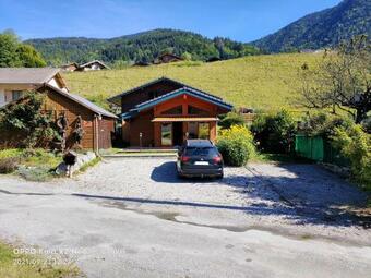 Chalet De 3 Chambres Avec Jacuzzy Jardin Et Wifi A Le Biot A 7 Km Des Pistes