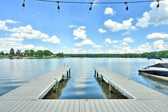 Log Cabin Home On Double Lot At Indian Lake!