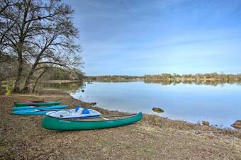 Apartamento Lakefront Cabin With 2 Lofts, Boats On 4 Acres