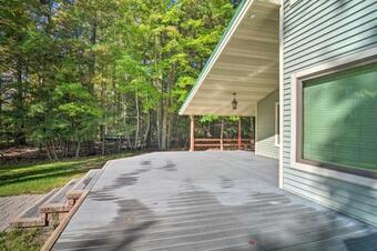 Serene Riverfront Home With Torch Lake Access!