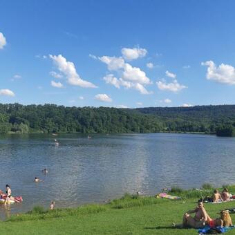 Apartamento Ferienwohnung Holzquappe Am Badesee Ehmetsklinge
