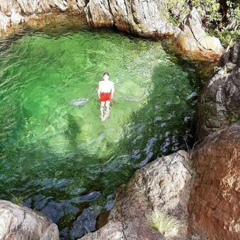Piccola Oasi Nel Silenzio E Nel Verde Delle Alpi Tra Boschi E Sorgenti Di Acqua Purissima