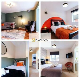 Long Stays 25pct Off - Beautiful 3bed - Parking By Klarok Accommodation Ltd