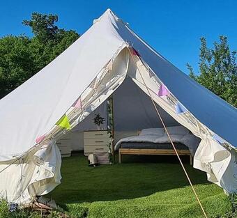 5 Meter Bell Tent - Up To 5 Persons Glamping 11
