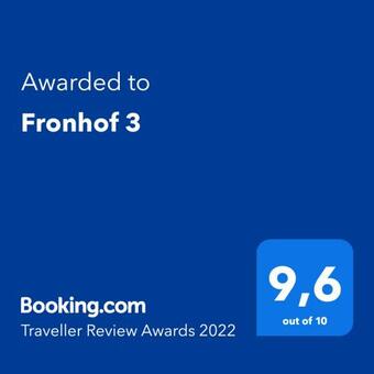 Apartamento Fronhof 3