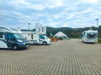 Bahlmann`s Radwelt & Freizeitresort: Camper Stellplatz