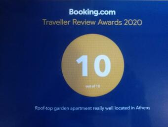 Roof-top Garden Apartment Really Well Located In Athens