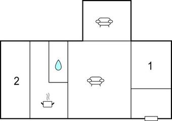 Beautiful Apartment In M�lilla With Wifi And 2 Bedrooms