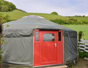 Luxurious Underfloor Heated Yurt With Hot Tub